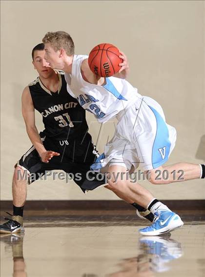 Thumbnail 3 in Canon City @ Valor Christian (CHSAA 4A Second Round) photogallery.