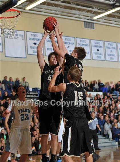 Thumbnail 3 in Canon City @ Valor Christian (CHSAA 4A Second Round) photogallery.