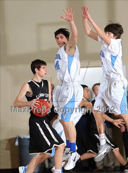 Thumbnail 1 in Canon City @ Valor Christian (CHSAA 4A Second Round) photogallery.