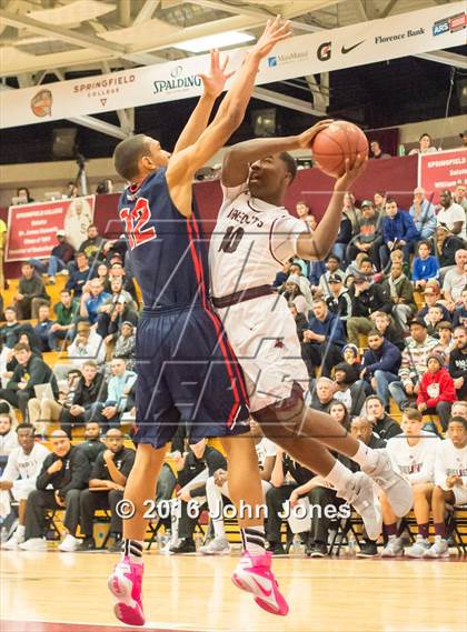 Thumbnail 1 in Findlay Prep vs. St. Benedict's Prep (Spalding Hoophall Classic) photogallery.