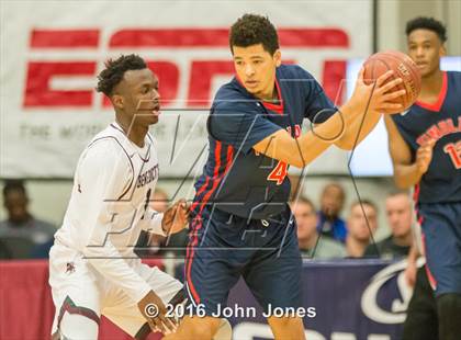 Thumbnail 3 in Findlay Prep vs. St. Benedict's Prep (Spalding Hoophall Classic) photogallery.