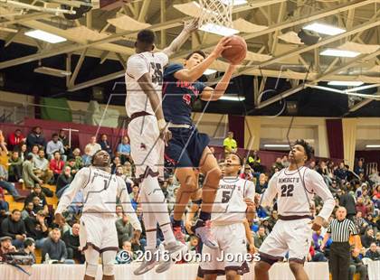 Thumbnail 2 in Findlay Prep vs. St. Benedict's Prep (Spalding Hoophall Classic) photogallery.