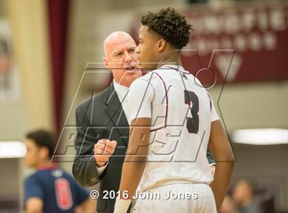 Thumbnail 2 in Findlay Prep vs. St. Benedict's Prep (Spalding Hoophall Classic) photogallery.