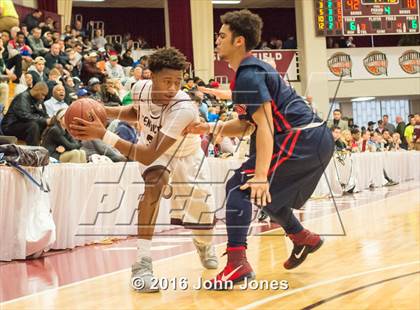 Thumbnail 3 in Findlay Prep vs. St. Benedict's Prep (Spalding Hoophall Classic) photogallery.