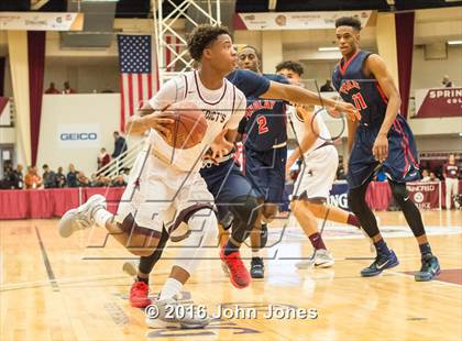 Thumbnail 1 in Findlay Prep vs. St. Benedict's Prep (Spalding Hoophall Classic) photogallery.