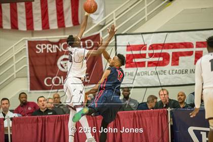 Thumbnail 1 in Findlay Prep vs. St. Benedict's Prep (Spalding Hoophall Classic) photogallery.