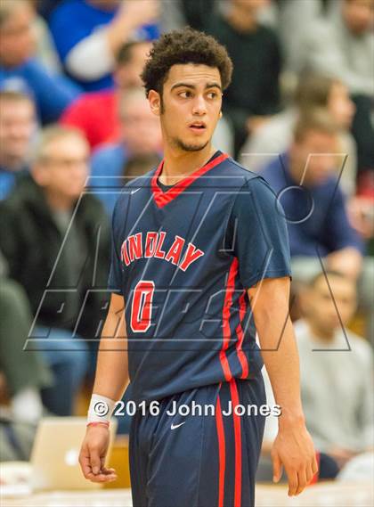 Thumbnail 1 in Findlay Prep vs. St. Benedict's Prep (Spalding Hoophall Classic) photogallery.