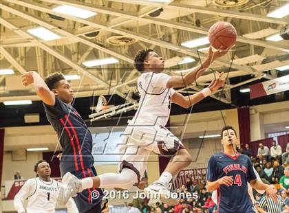 Thumbnail 2 in Findlay Prep vs. St. Benedict's Prep (Spalding Hoophall Classic) photogallery.