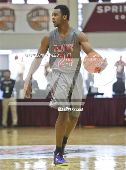 Thumbnail 3 in IMHOTEP Charter vs HIllhouse (Spalding Hoophall Classic) photogallery.
