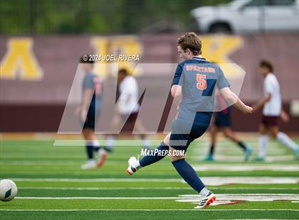 Thumbnail 1 in Seven Lakes vs Cinco Ranch (UIL Soccer 6A Region 3 Regional Final) photogallery.