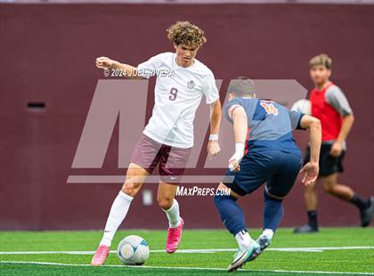 Thumbnail 2 in Seven Lakes vs Cinco Ranch (UIL Soccer 6A Region 3 Regional Final) photogallery.
