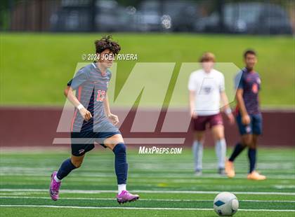 Thumbnail 2 in Seven Lakes vs Cinco Ranch (UIL Soccer 6A Region 3 Regional Final) photogallery.