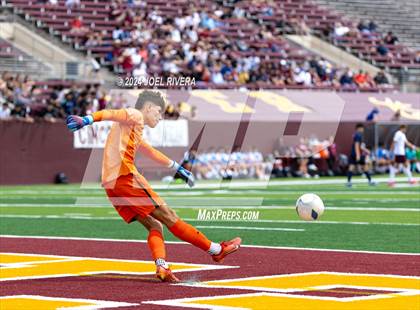 Thumbnail 2 in Seven Lakes vs Cinco Ranch (UIL Soccer 6A Region 3 Regional Final) photogallery.