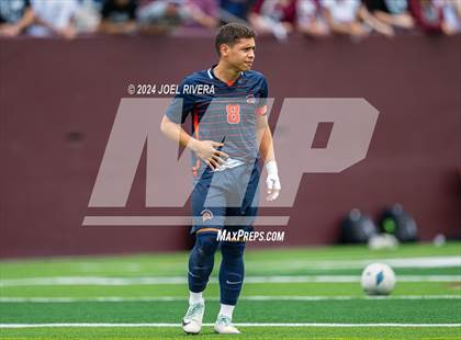 Thumbnail 2 in Seven Lakes vs Cinco Ranch (UIL Soccer 6A Region 3 Regional Final) photogallery.