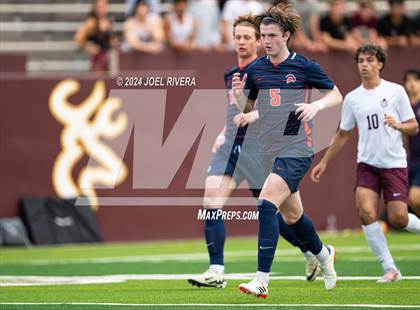 Thumbnail 1 in Seven Lakes vs Cinco Ranch (UIL Soccer 6A Region 3 Regional Final) photogallery.