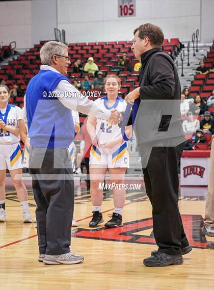 Thumbnail 3 in Coleville vs. Pyramid Lake (NIAA Class 1A State Girls Final) photogallery.
