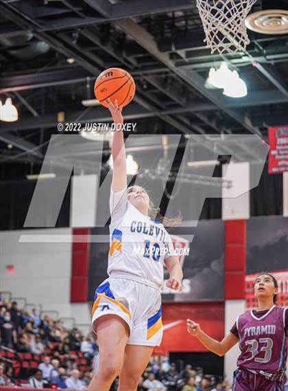 Thumbnail 3 in Coleville vs. Pyramid Lake (NIAA Class 1A State Girls Final) photogallery.