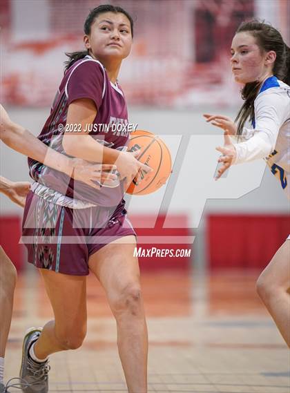 Thumbnail 1 in Coleville vs. Pyramid Lake (NIAA Class 1A State Girls Final) photogallery.