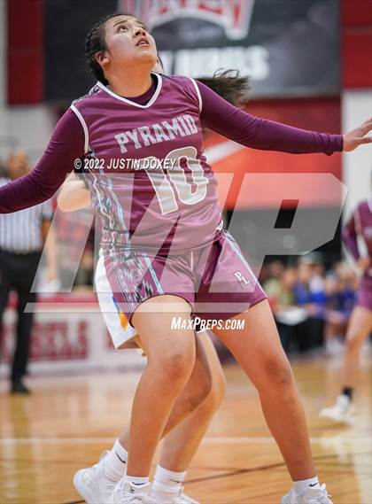 Thumbnail 2 in Coleville vs. Pyramid Lake (NIAA Class 1A State Girls Final) photogallery.