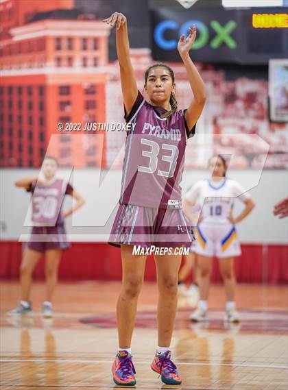 Thumbnail 1 in Coleville vs. Pyramid Lake (NIAA Class 1A State Girls Final) photogallery.