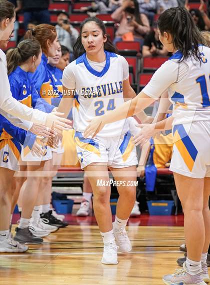 Thumbnail 1 in Coleville vs. Pyramid Lake (NIAA Class 1A State Girls Final) photogallery.