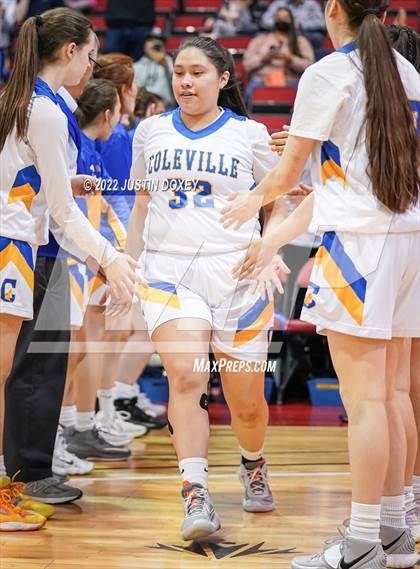 Thumbnail 2 in Coleville vs. Pyramid Lake (NIAA Class 1A State Girls Final) photogallery.