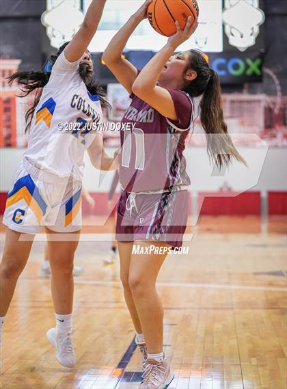 Thumbnail 2 in Coleville vs. Pyramid Lake (NIAA Class 1A State Girls Final) photogallery.