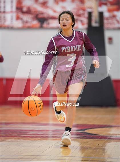 Thumbnail 2 in Coleville vs. Pyramid Lake (NIAA Class 1A State Girls Final) photogallery.