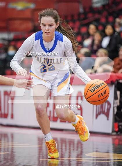 Thumbnail 1 in Coleville vs. Pyramid Lake (NIAA Class 1A State Girls Final) photogallery.