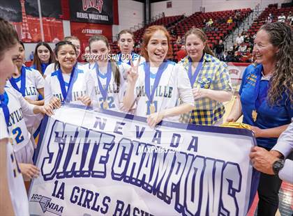 Thumbnail 3 in Coleville vs. Pyramid Lake (NIAA Class 1A State Girls Final) photogallery.