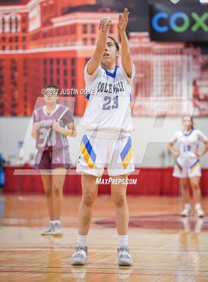 Thumbnail 3 in Coleville vs. Pyramid Lake (NIAA Class 1A State Girls Final) photogallery.