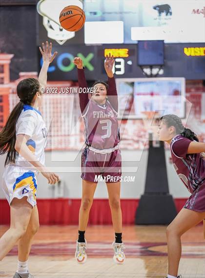 Thumbnail 1 in Coleville vs. Pyramid Lake (NIAA Class 1A State Girls Final) photogallery.