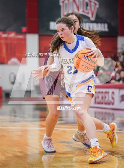 Thumbnail 1 in Coleville vs. Pyramid Lake (NIAA Class 1A State Girls Final) photogallery.