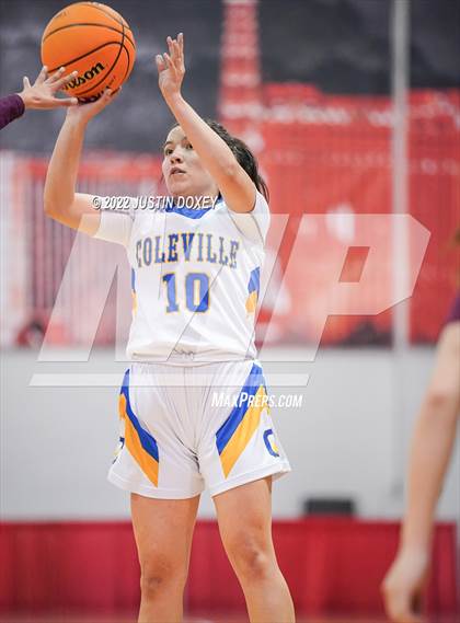 Thumbnail 3 in Coleville vs. Pyramid Lake (NIAA Class 1A State Girls Final) photogallery.