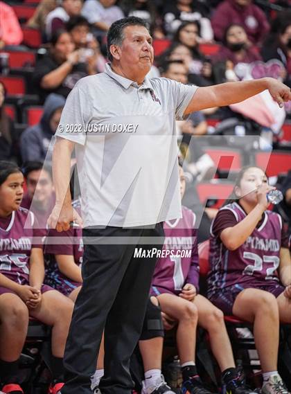 Thumbnail 3 in Coleville vs. Pyramid Lake (NIAA Class 1A State Girls Final) photogallery.