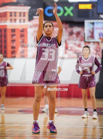 Thumbnail 2 in Coleville vs. Pyramid Lake (NIAA Class 1A State Girls Final) photogallery.