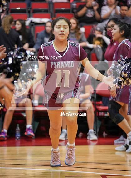 Thumbnail 1 in Coleville vs. Pyramid Lake (NIAA Class 1A State Girls Final) photogallery.