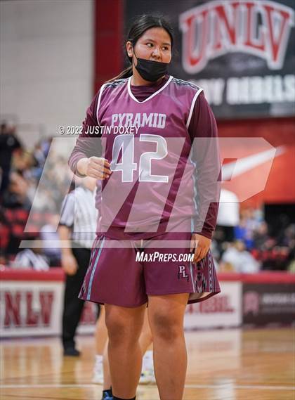 Thumbnail 3 in Coleville vs. Pyramid Lake (NIAA Class 1A State Girls Final) photogallery.