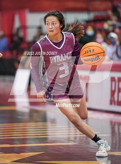 Thumbnail 1 in Coleville vs. Pyramid Lake (NIAA Class 1A State Girls Final) photogallery.