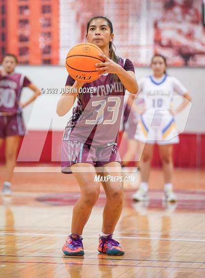 Thumbnail 3 in Coleville vs. Pyramid Lake (NIAA Class 1A State Girls Final) photogallery.