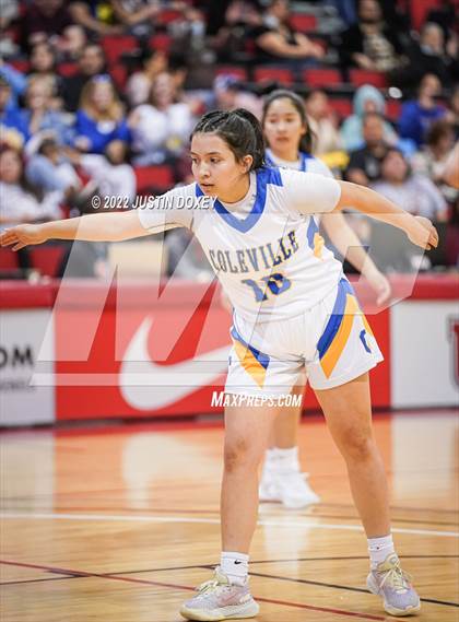 Thumbnail 2 in Coleville vs. Pyramid Lake (NIAA Class 1A State Girls Final) photogallery.