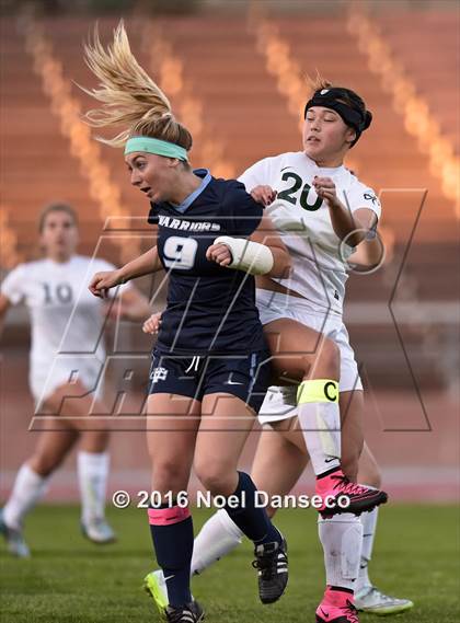 Thumbnail 3 in Sacred Heart Cathedral Preparatory vs. Valley Christian photogallery.