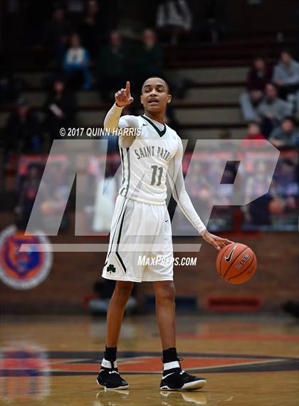 Thumbnail 1 in Loyola Academy vs. St. Patrick (War on the Shore) photogallery.