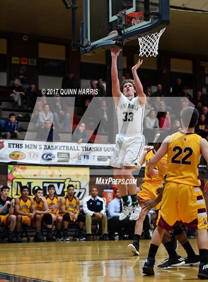 Thumbnail 3 in Loyola Academy vs. St. Patrick (War on the Shore) photogallery.