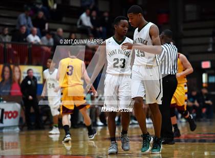 Thumbnail 1 in Loyola Academy vs. St. Patrick (War on the Shore) photogallery.