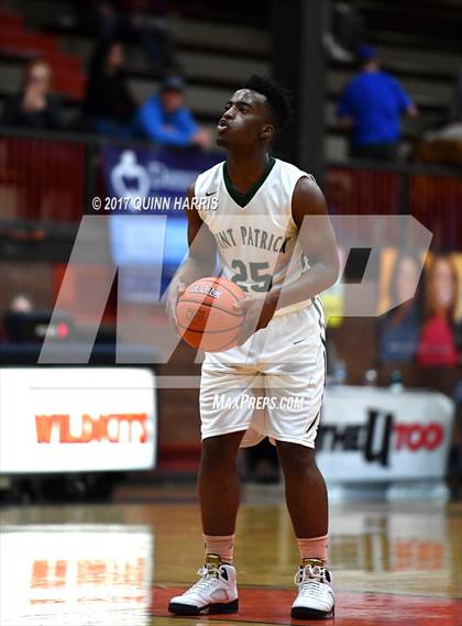 Thumbnail 1 in Loyola Academy vs. St. Patrick (War on the Shore) photogallery.