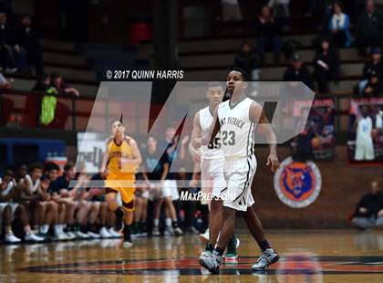 Thumbnail 3 in Loyola Academy vs. St. Patrick (War on the Shore) photogallery.