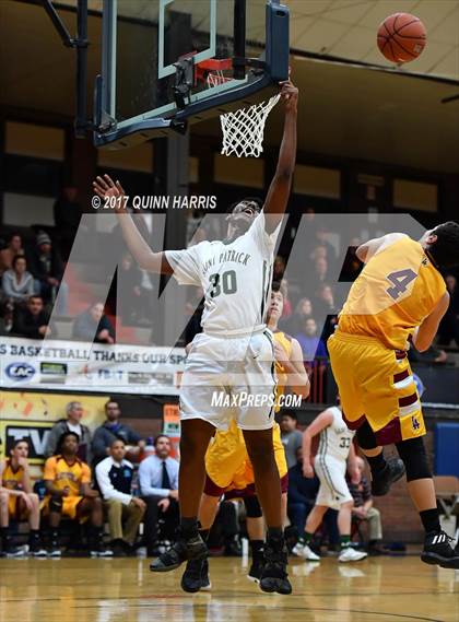 Thumbnail 2 in Loyola Academy vs. St. Patrick (War on the Shore) photogallery.