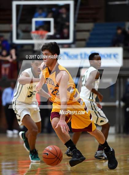 Thumbnail 1 in Loyola Academy vs. St. Patrick (War on the Shore) photogallery.
