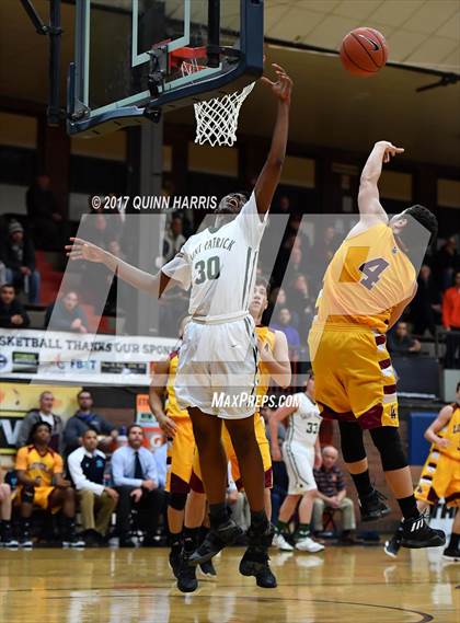 Thumbnail 1 in Loyola Academy vs. St. Patrick (War on the Shore) photogallery.